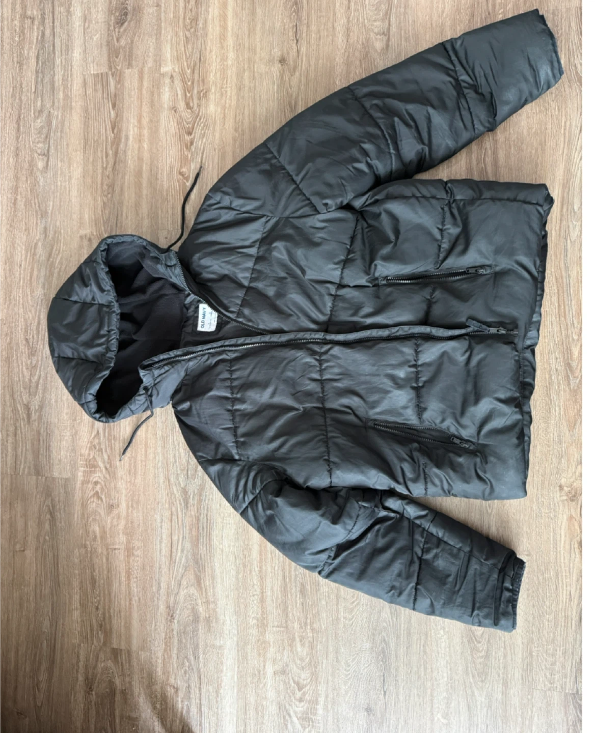 Old Navy Black Puffer Jacket