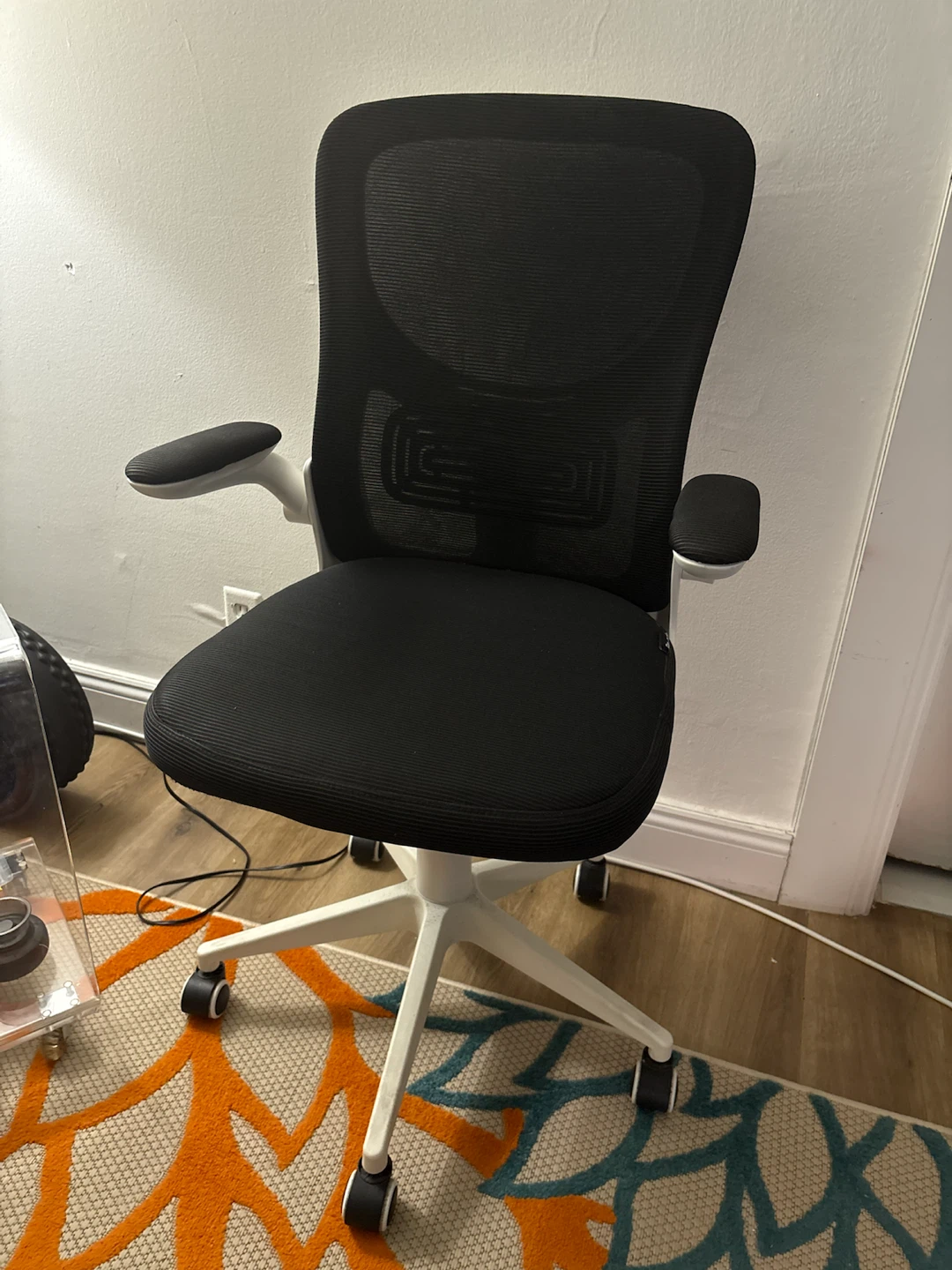 Branch Ergonomic Chair White and Black