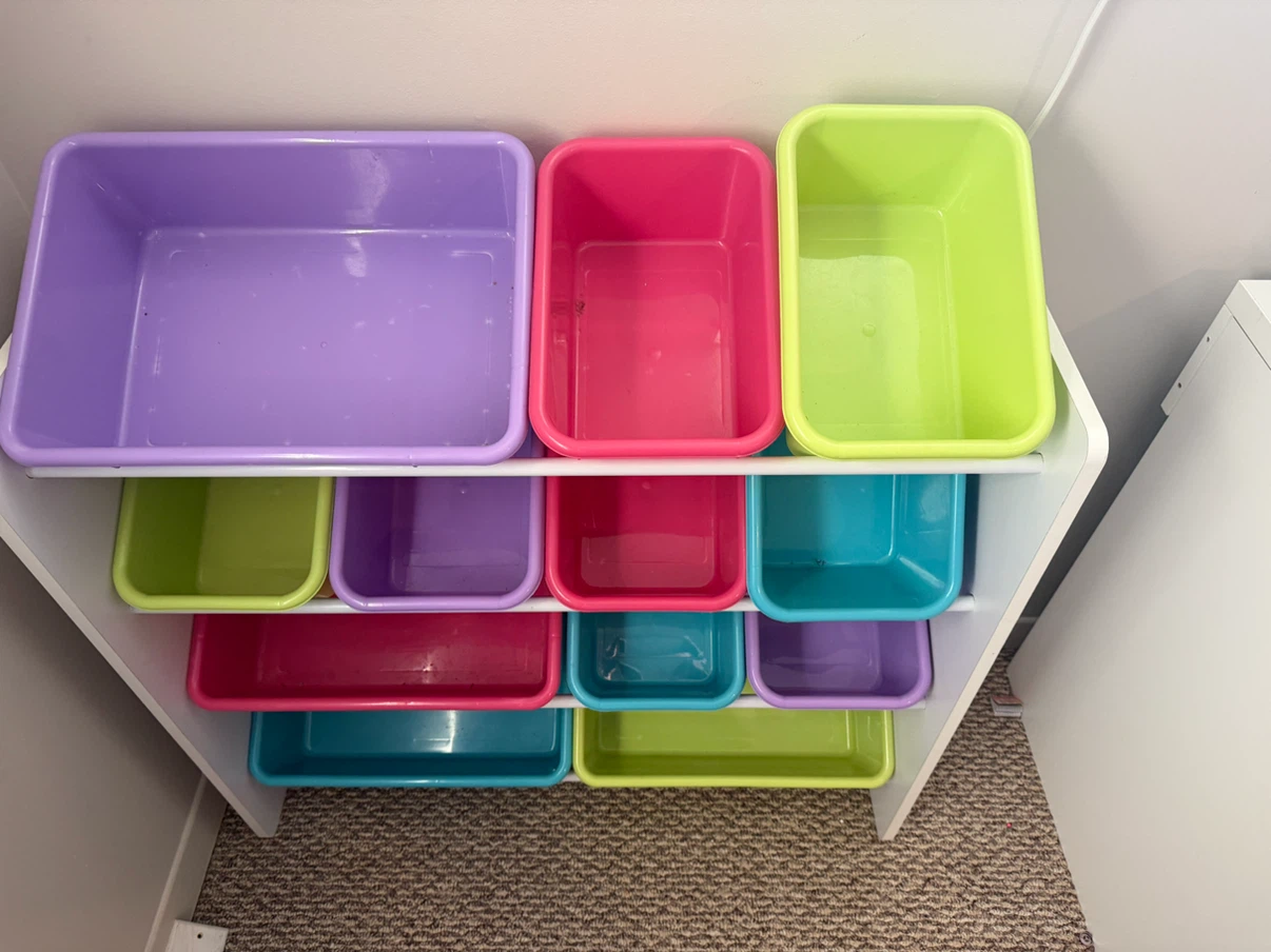 Kids Toy Storage Organizer with Bins