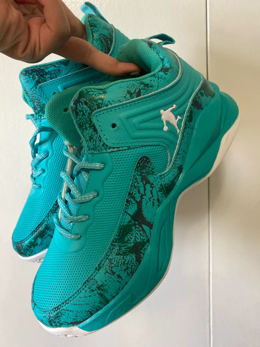 Teal Basketball Shoes