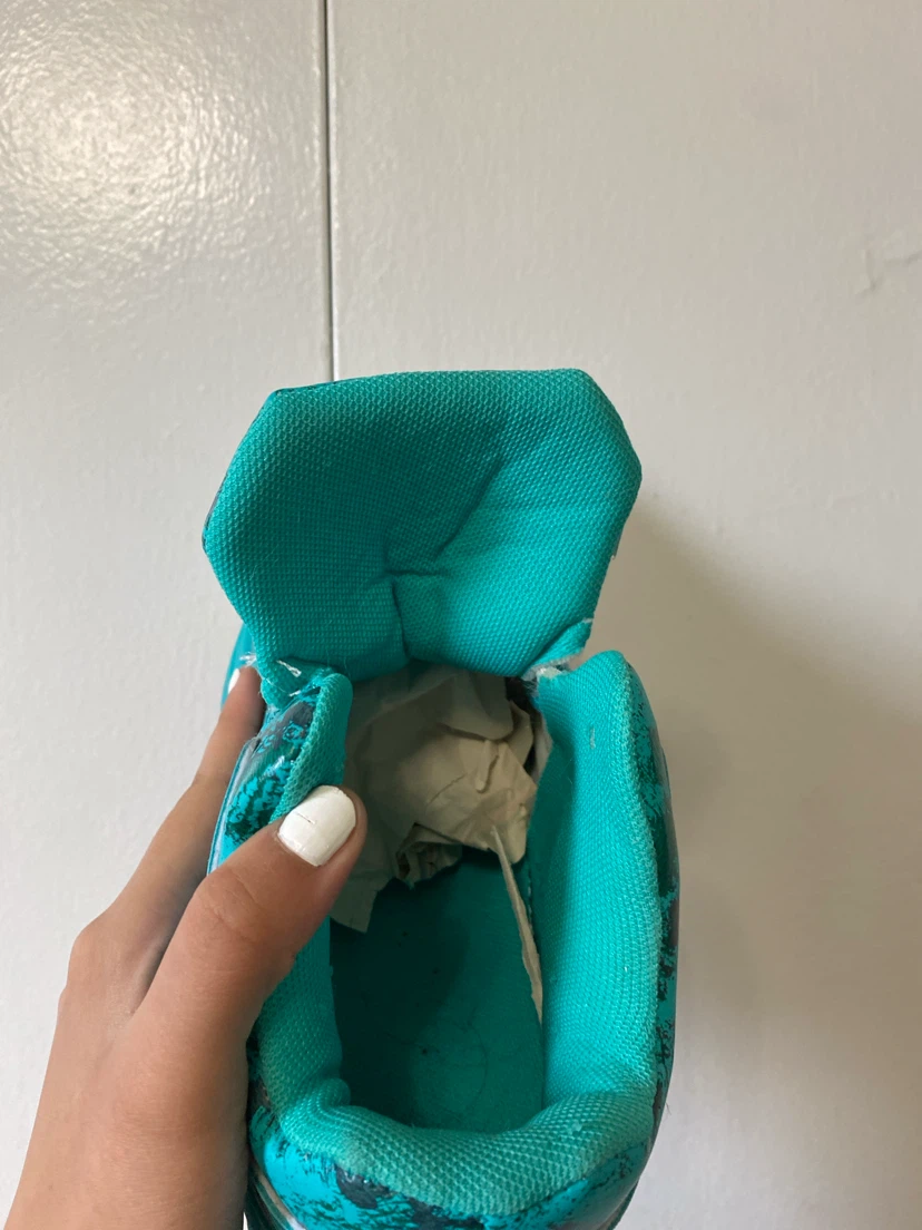 Teal Basketball Shoes - photo 3
