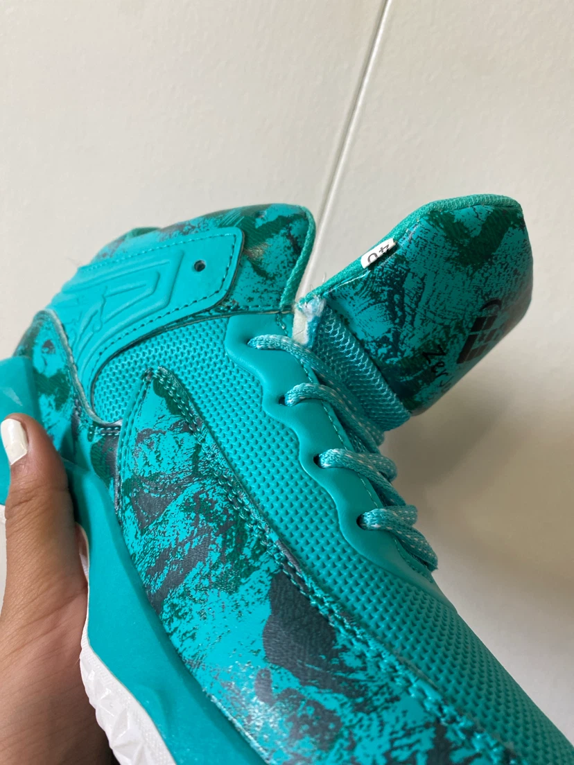Teal Basketball Shoes - photo 4