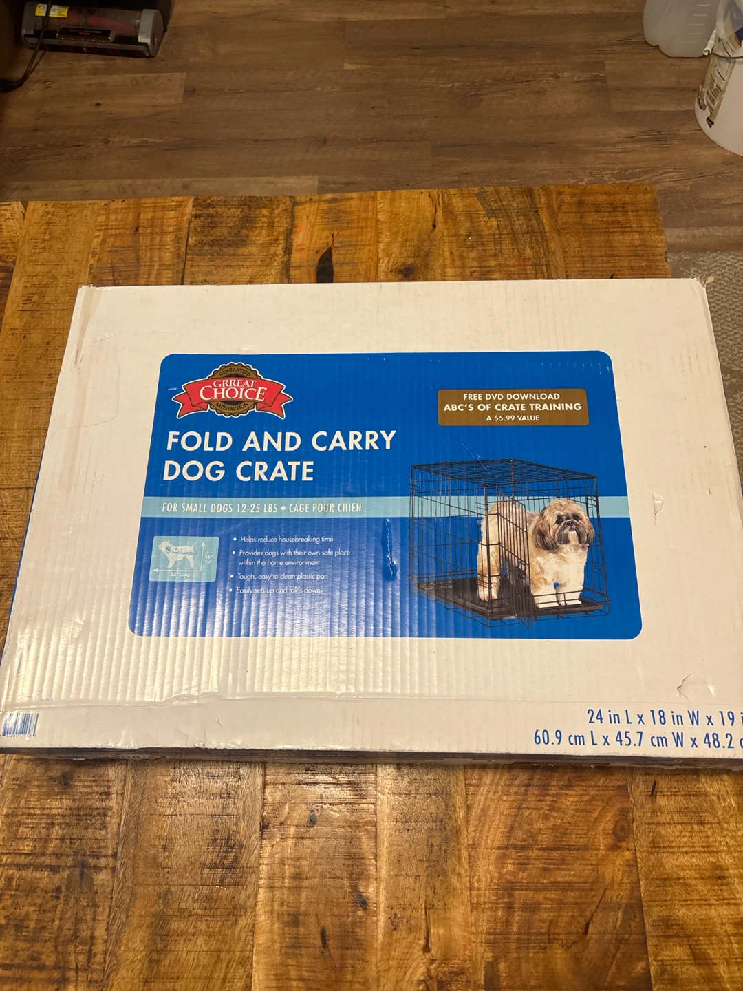 Grreat Choice Fold and Carry Dog Crate