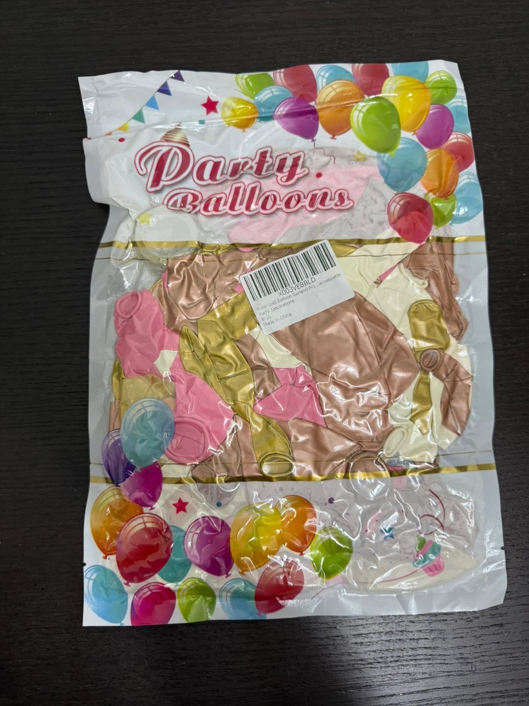 Rose Gold Bridal Shower Photo Booth Props and balloons - photo 4