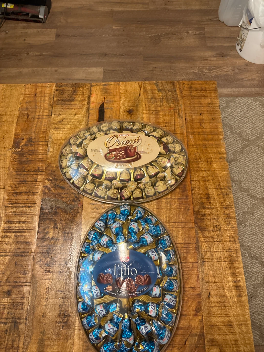 Tayas Orient and Lilio Chocolate Assortments