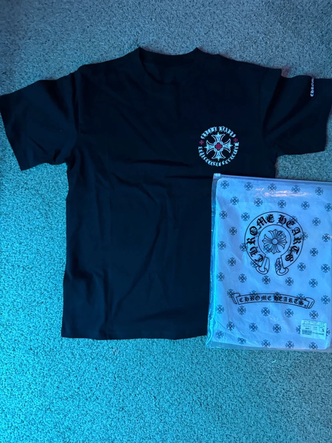 Chrome Hearts Black T-Shirt