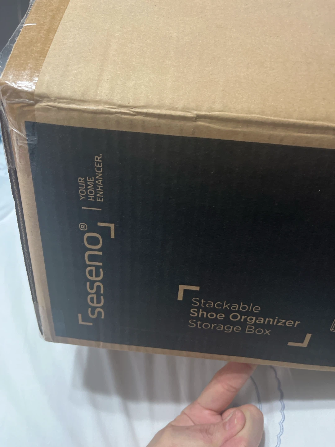 Seseno stackable shoe organizer 12 pack - photo 3
