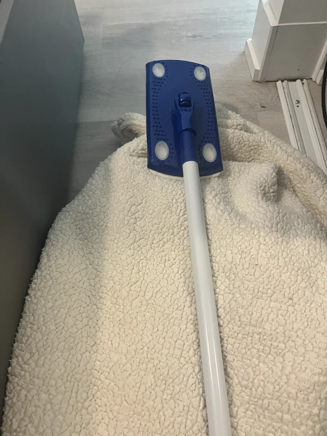 Floor Mop with Blue Head