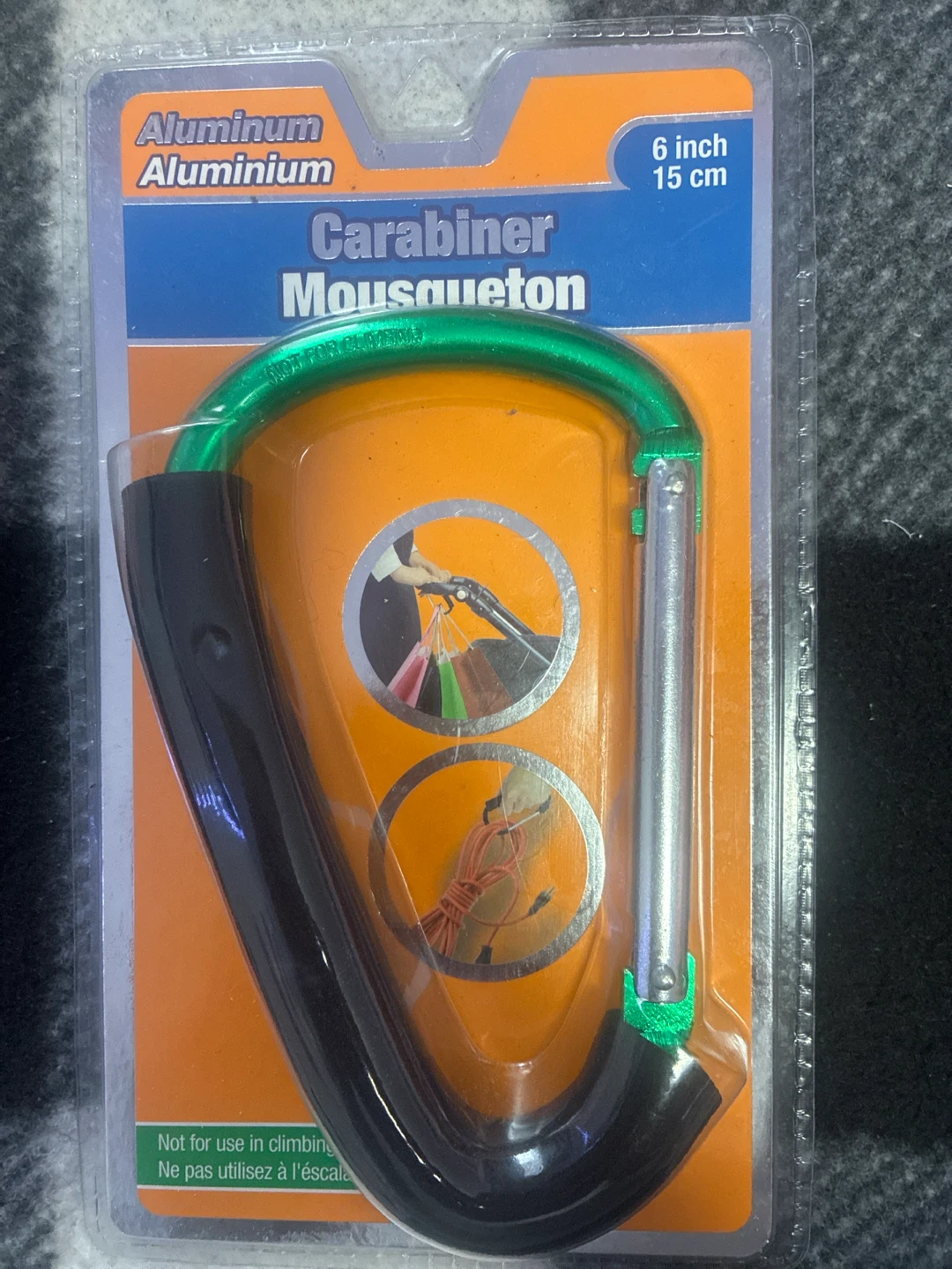 6 Inch Aluminum Carabiner
