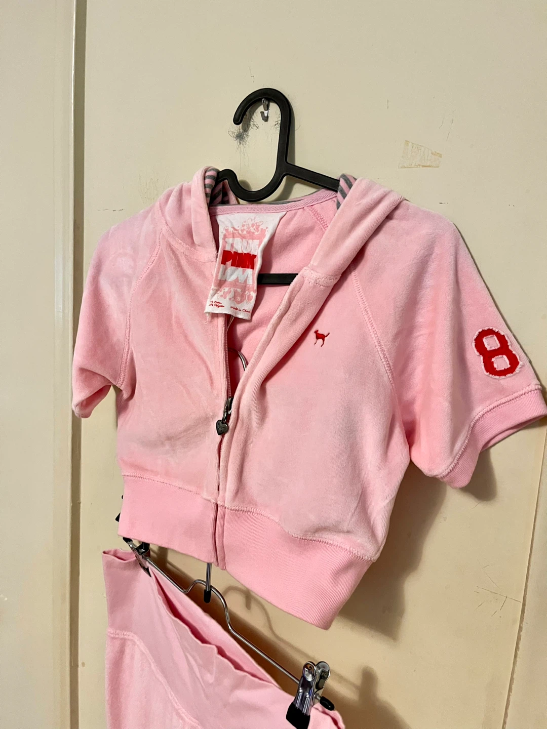 Victoria's Secret Pink Velour Tracksuit Set - photo 3