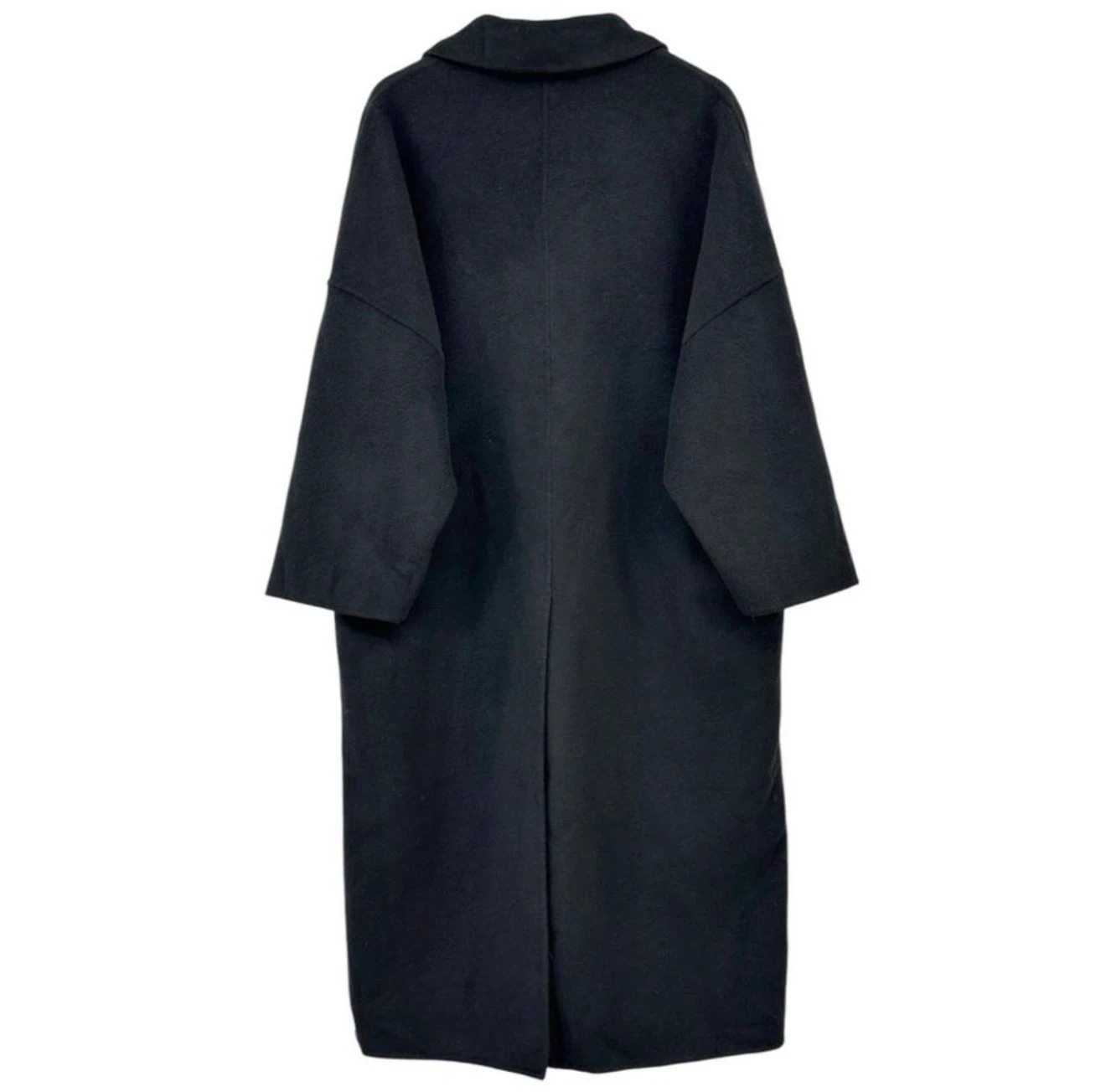 Zara Black Wool Blend Long Coat - photo 2