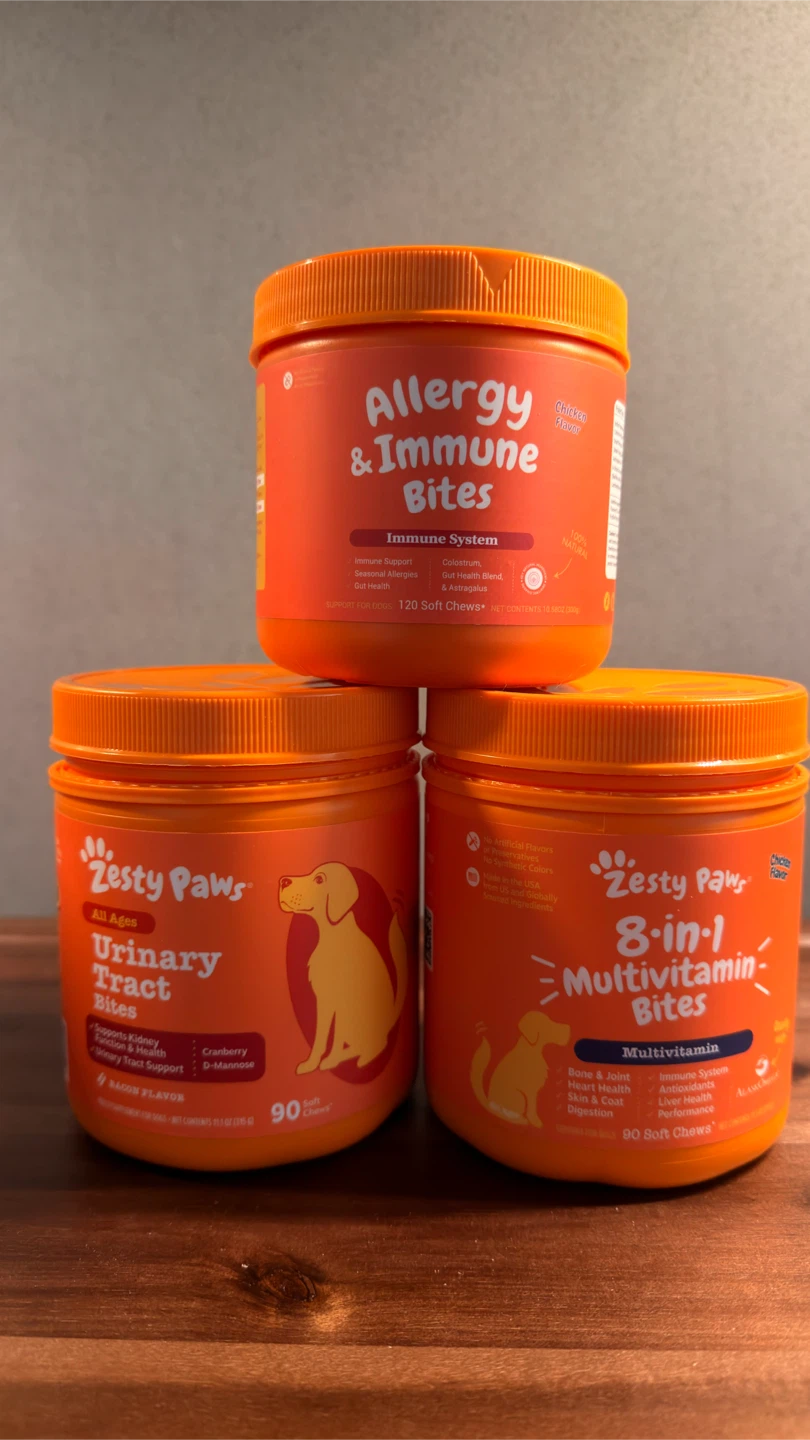 Zesty Paws Dog Supplement Chews Set