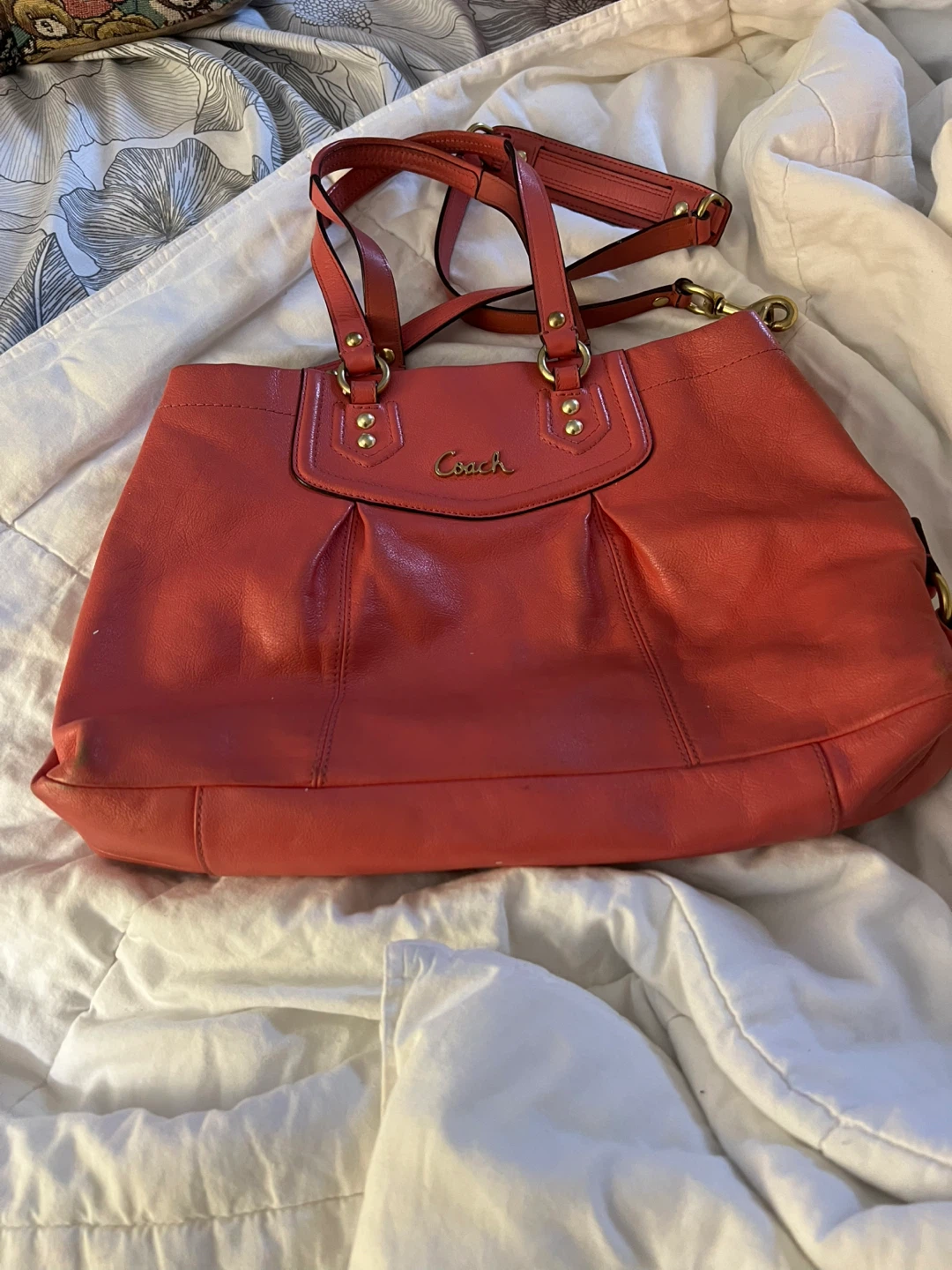 Coach Leather Handbag