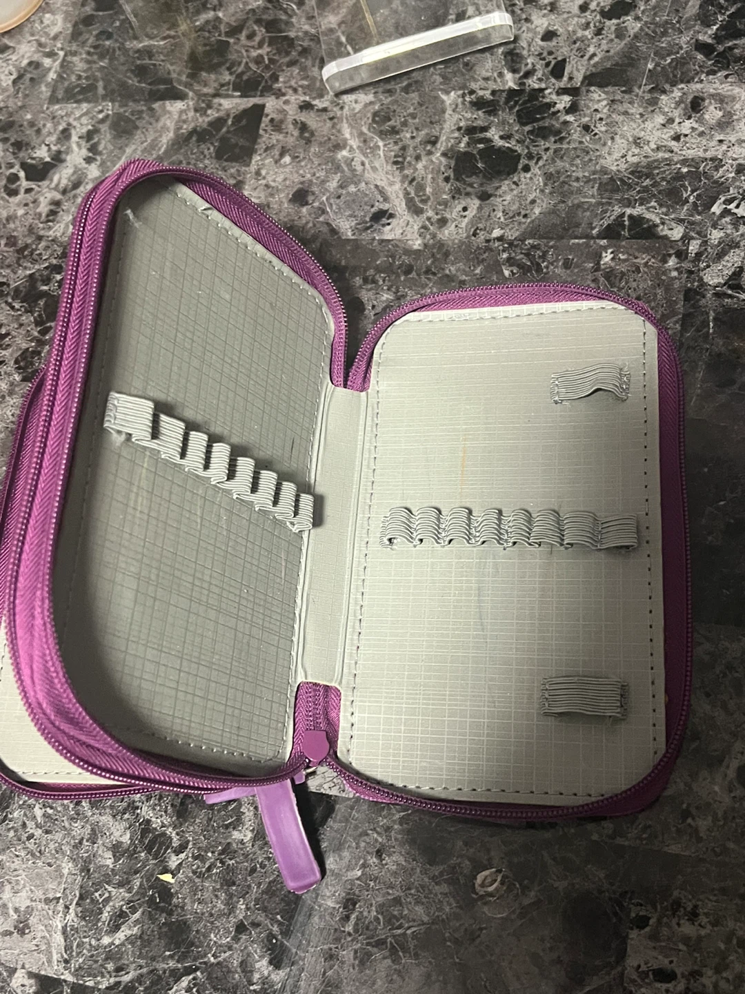 SCOOLY Purple Cat Pencil Case - photo 3