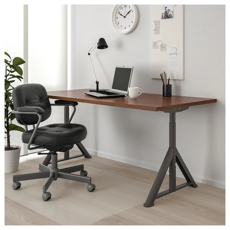 IKEA IDASEN electric standing Desk, Dark Grey/Beige - photo 2