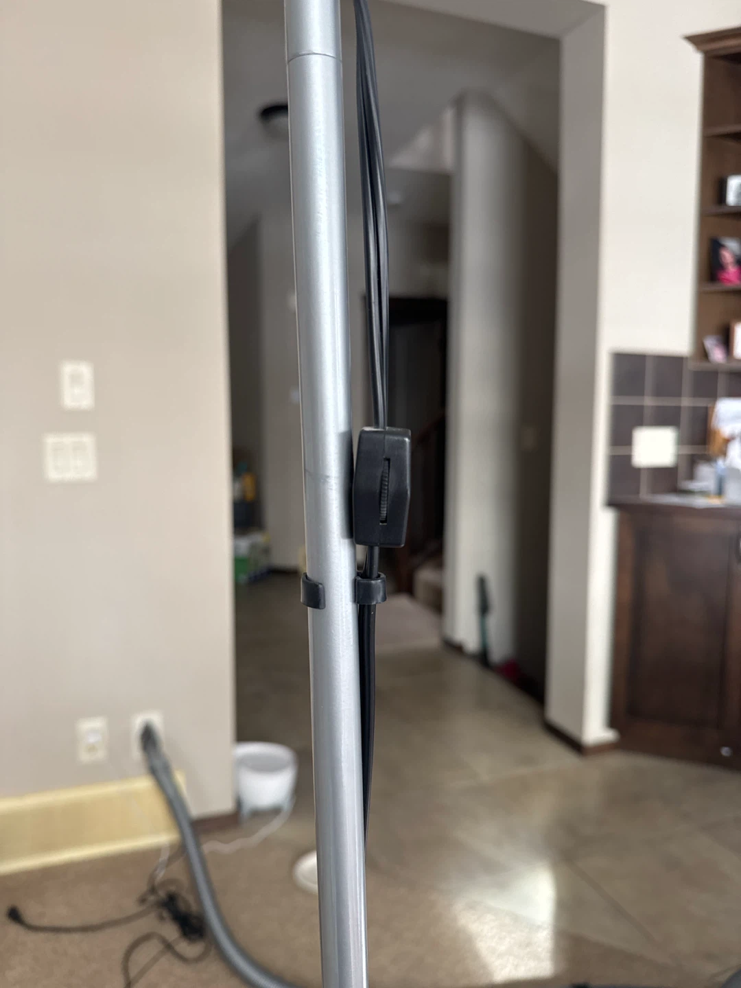 Silver Torchiere Floor Lamp - photo 3