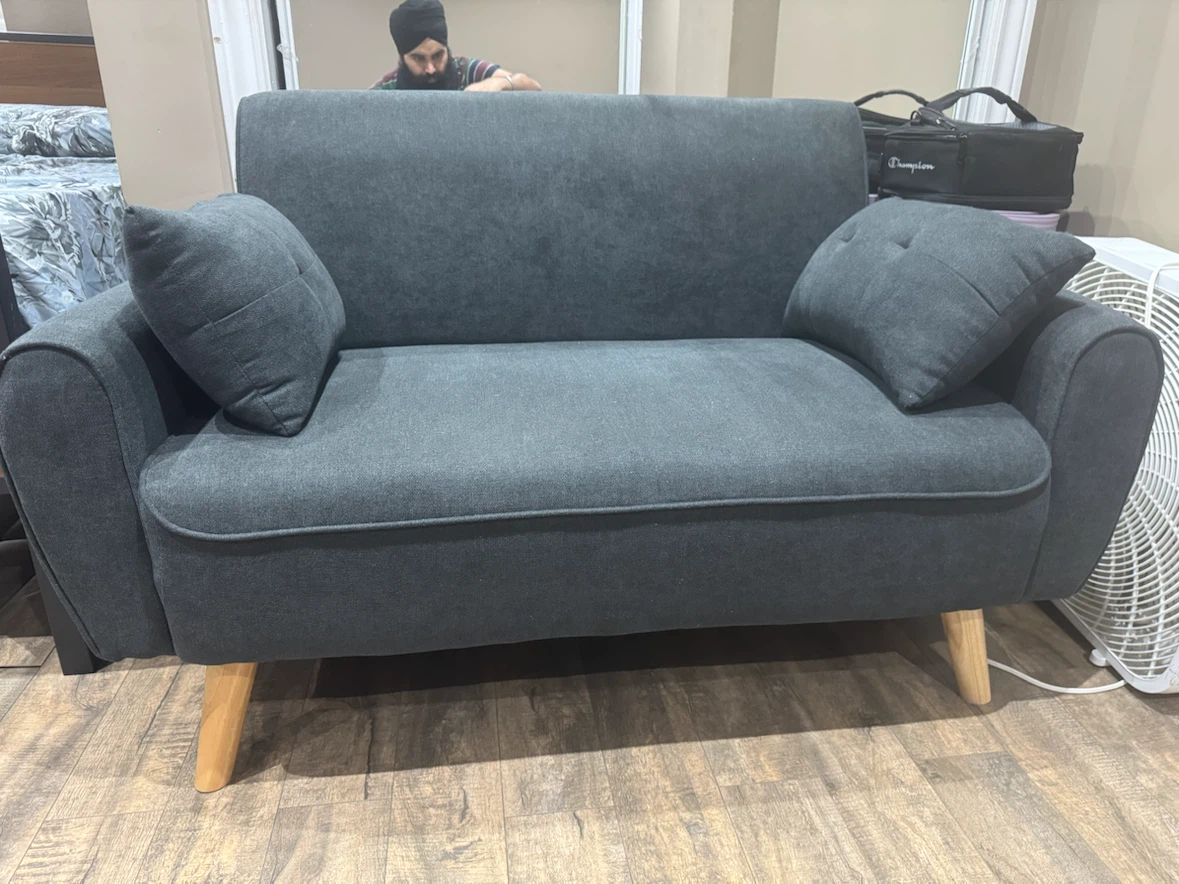 Dark Grey 2 Loveseat - photo 3