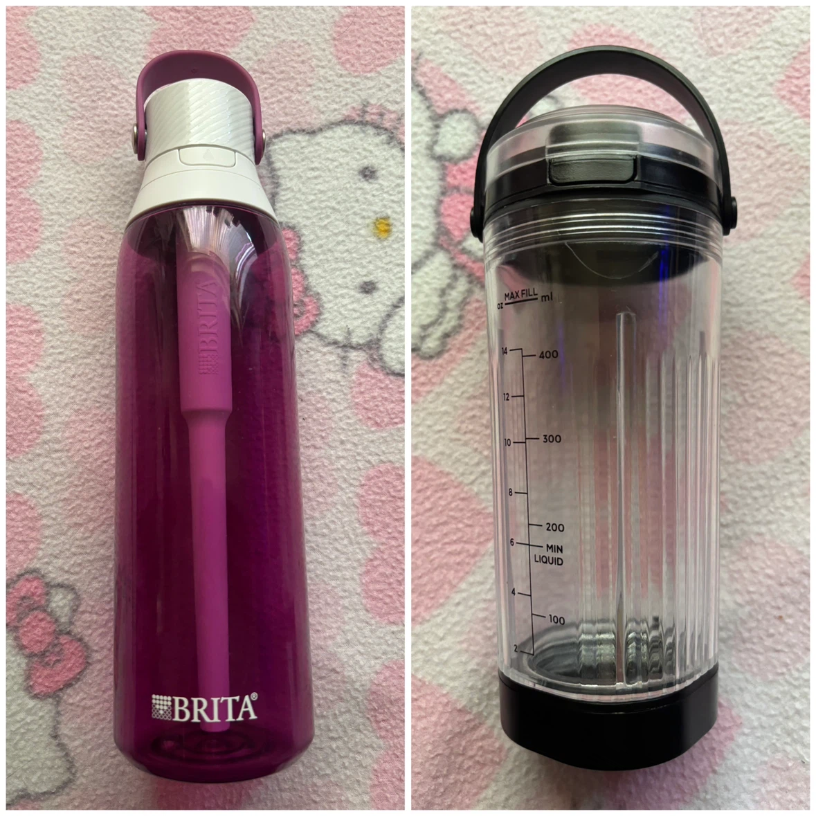 2 Water Bottles