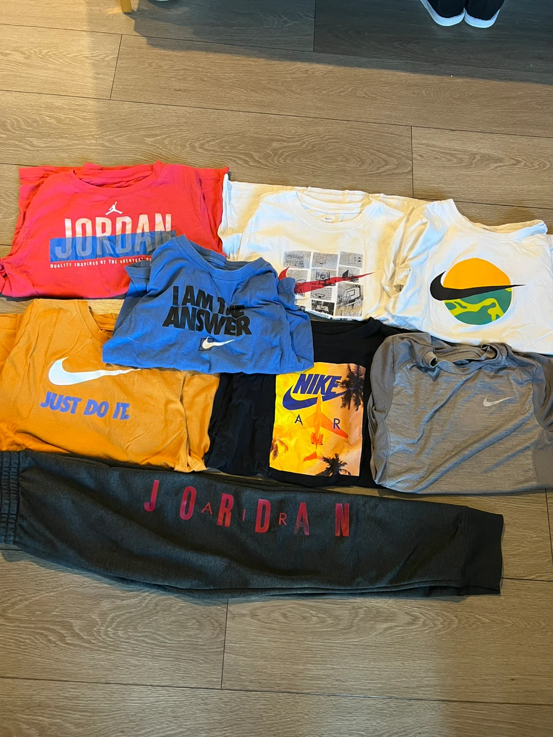 Kid’s Assorted Nike and Jordan Clothing Bundle