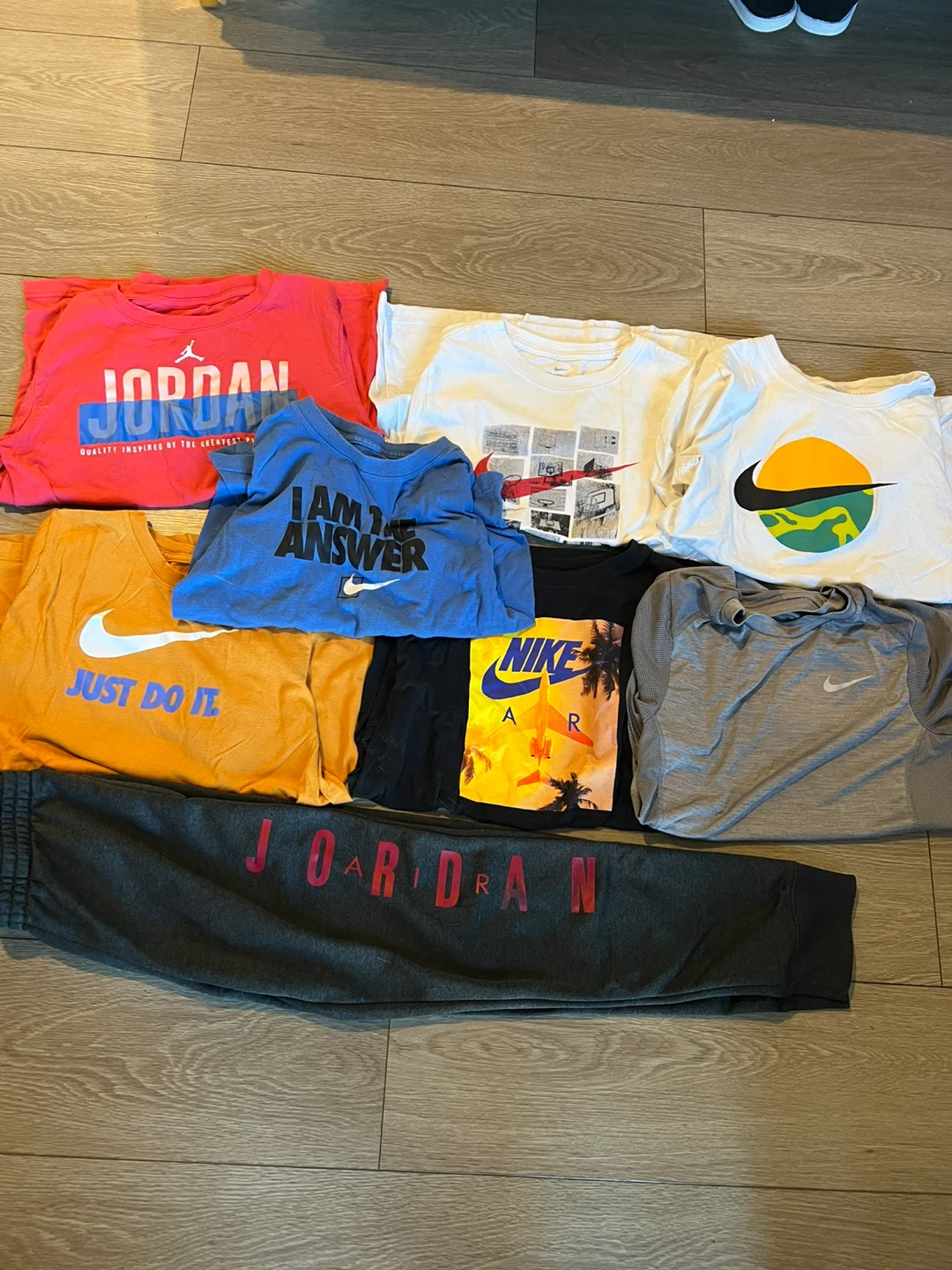 Kid’s Assorted Nike and Jordan Clothing Bundle - photo 3