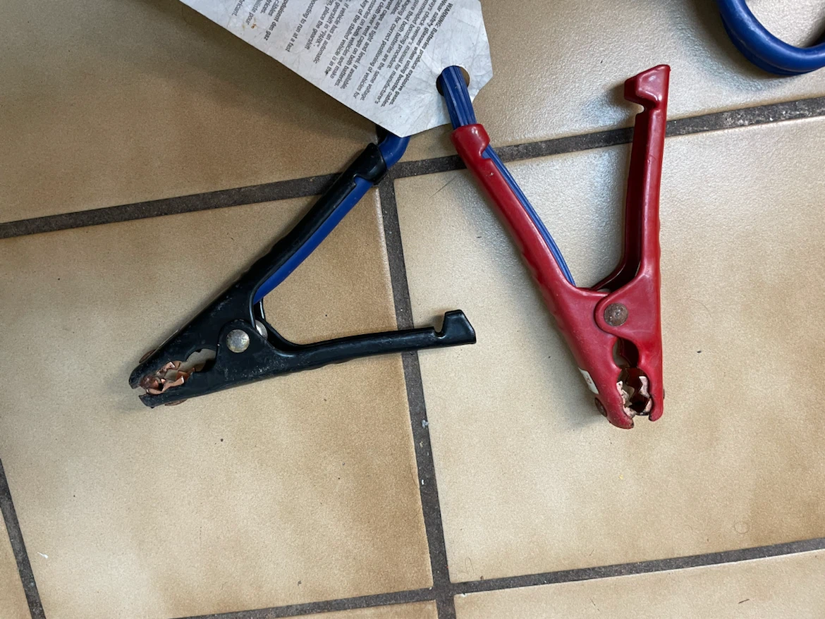 Booster cables