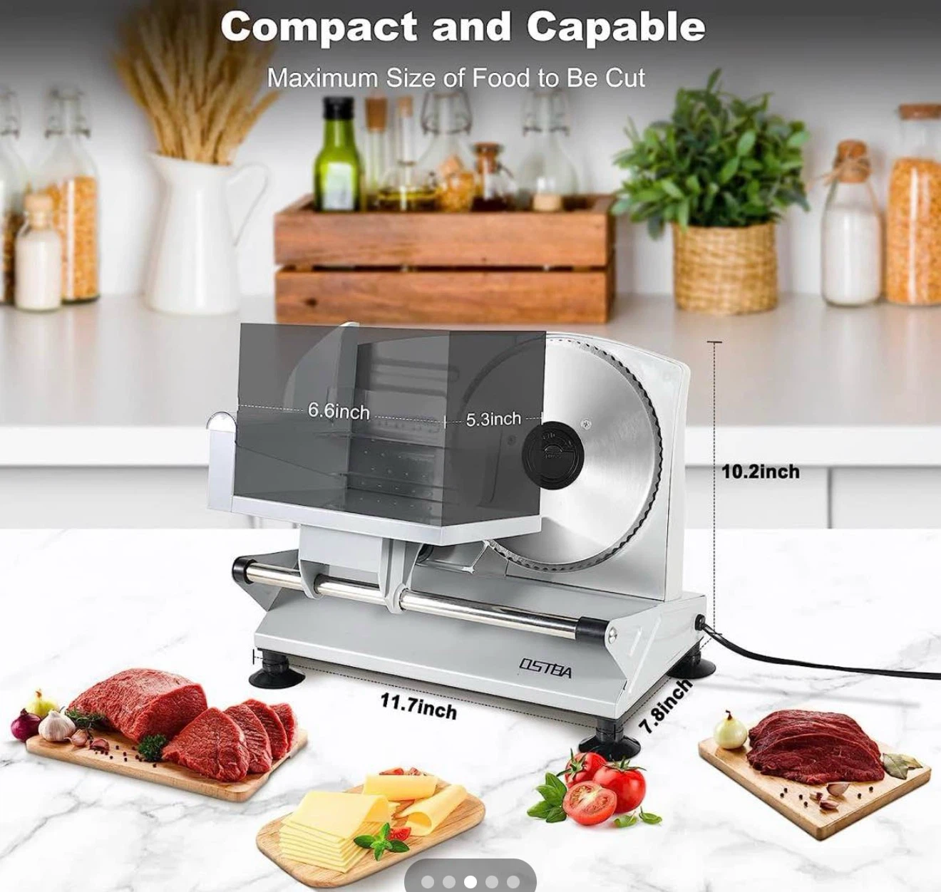 OSTBA Electric food Slicer - photo 2