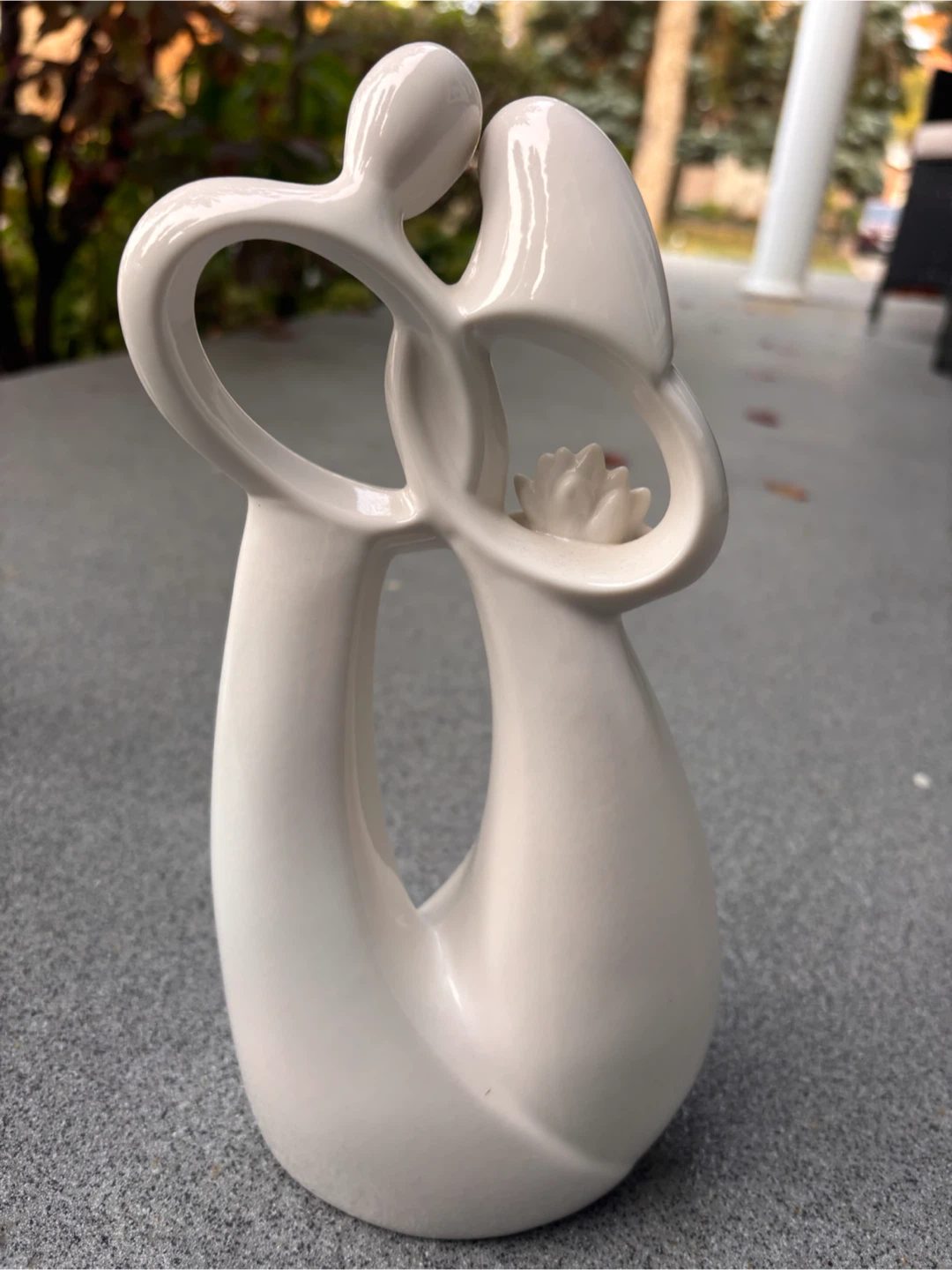 Circle of Love Forever :Ceramic Couple Figurine - photo 2