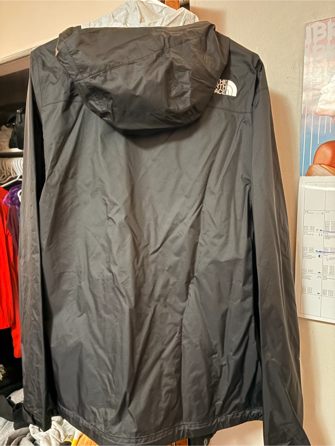 The North Face Men's Rain Jacket - Black - Size Medium - photo 3