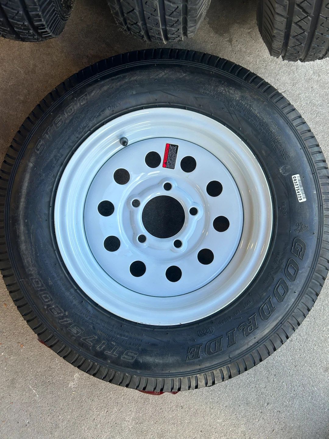 4- BRAND NEW Trailer Tires ST175/80D13 - photo 3