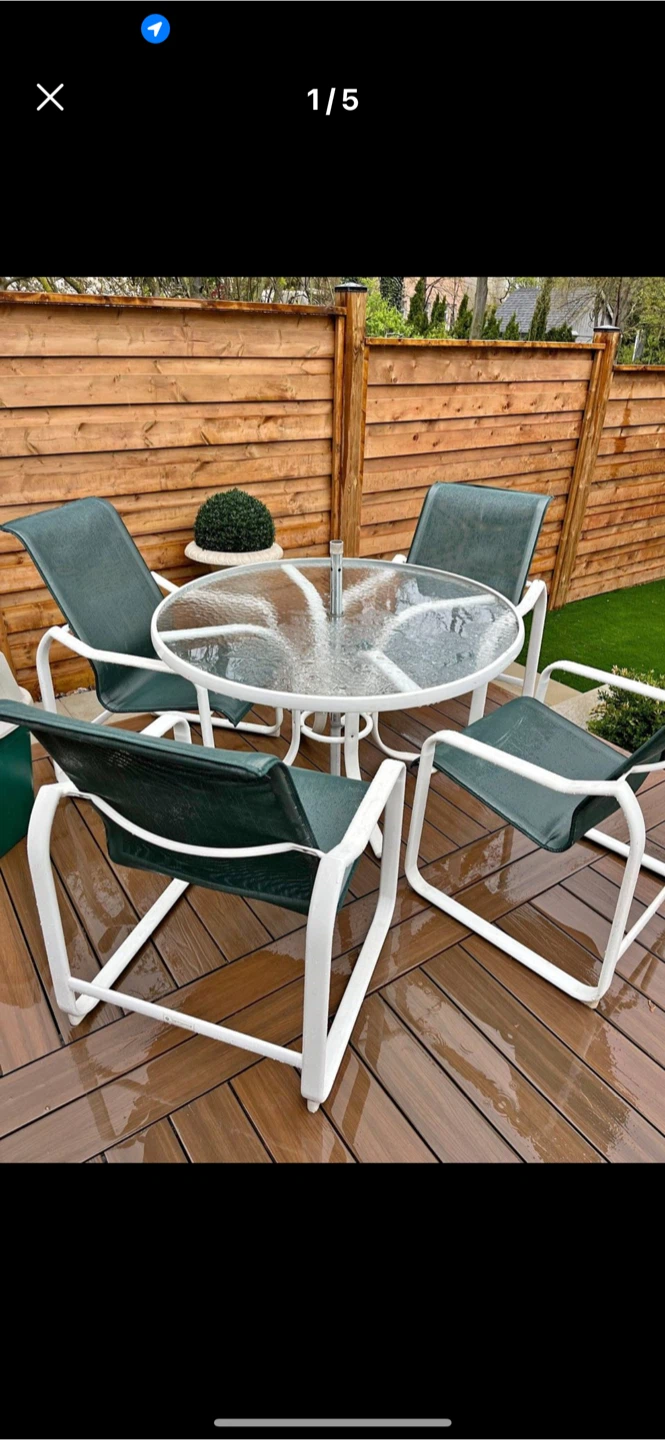 Samsonite 3 chair 2 sun bed available