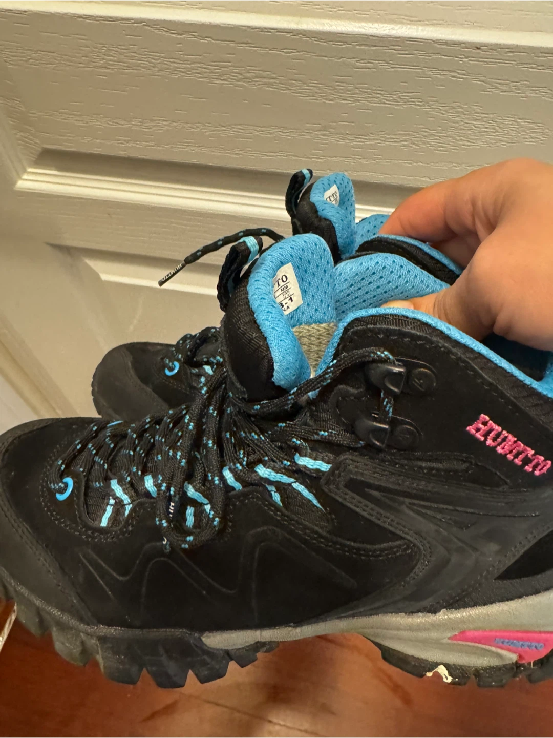 Humtto Hiking Boots Black and Blue - photo 4