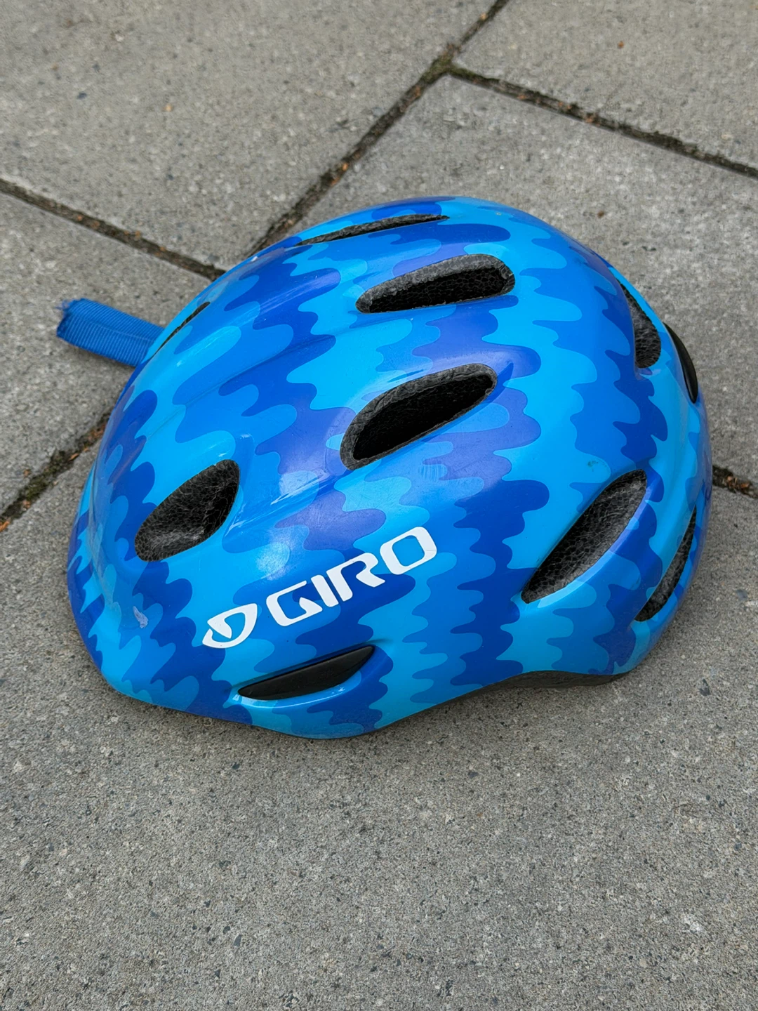 Giro toddler Helmet Blue Pattern