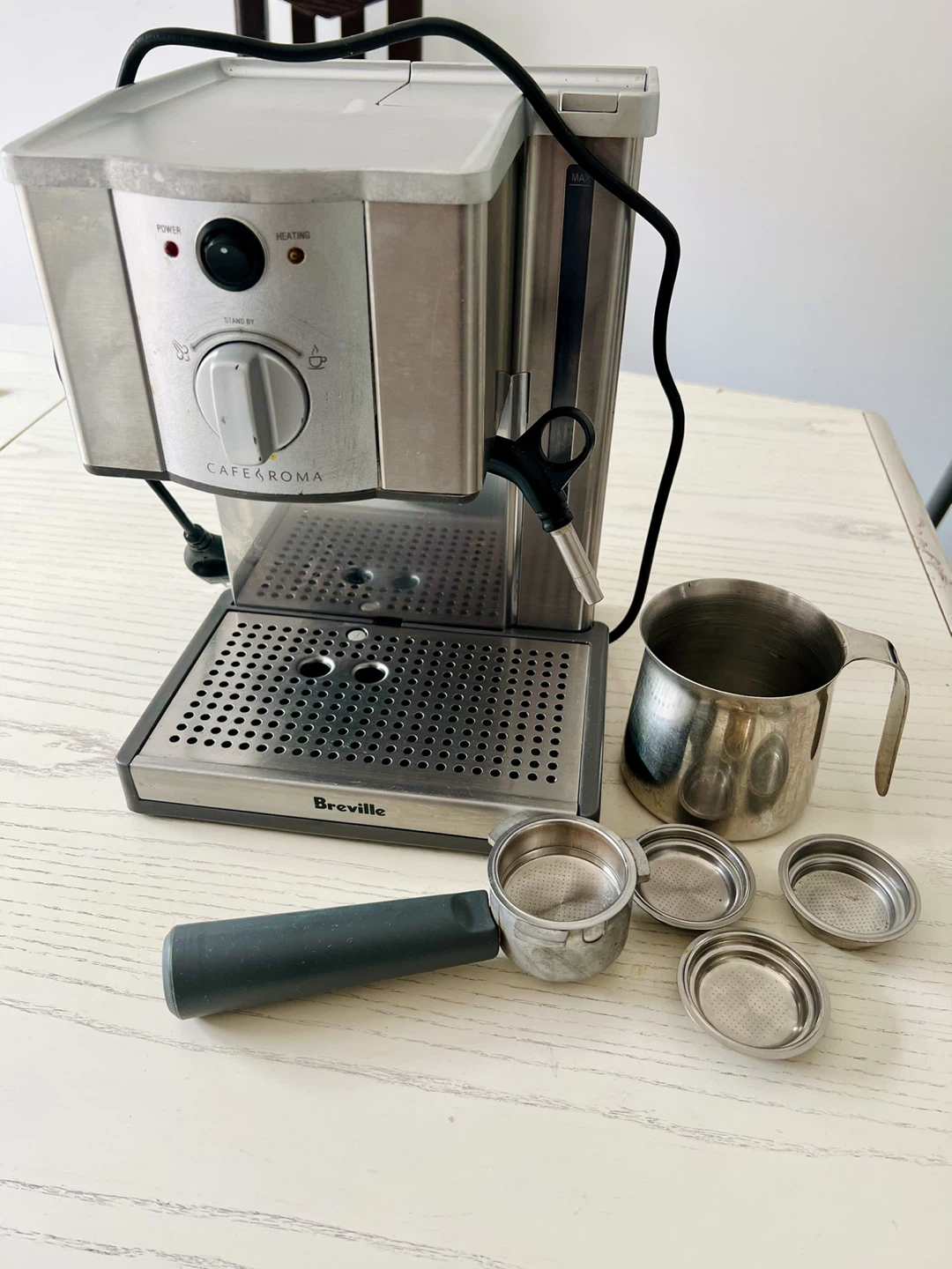 Breville Cafe Roma Espresso Machine - photo 5