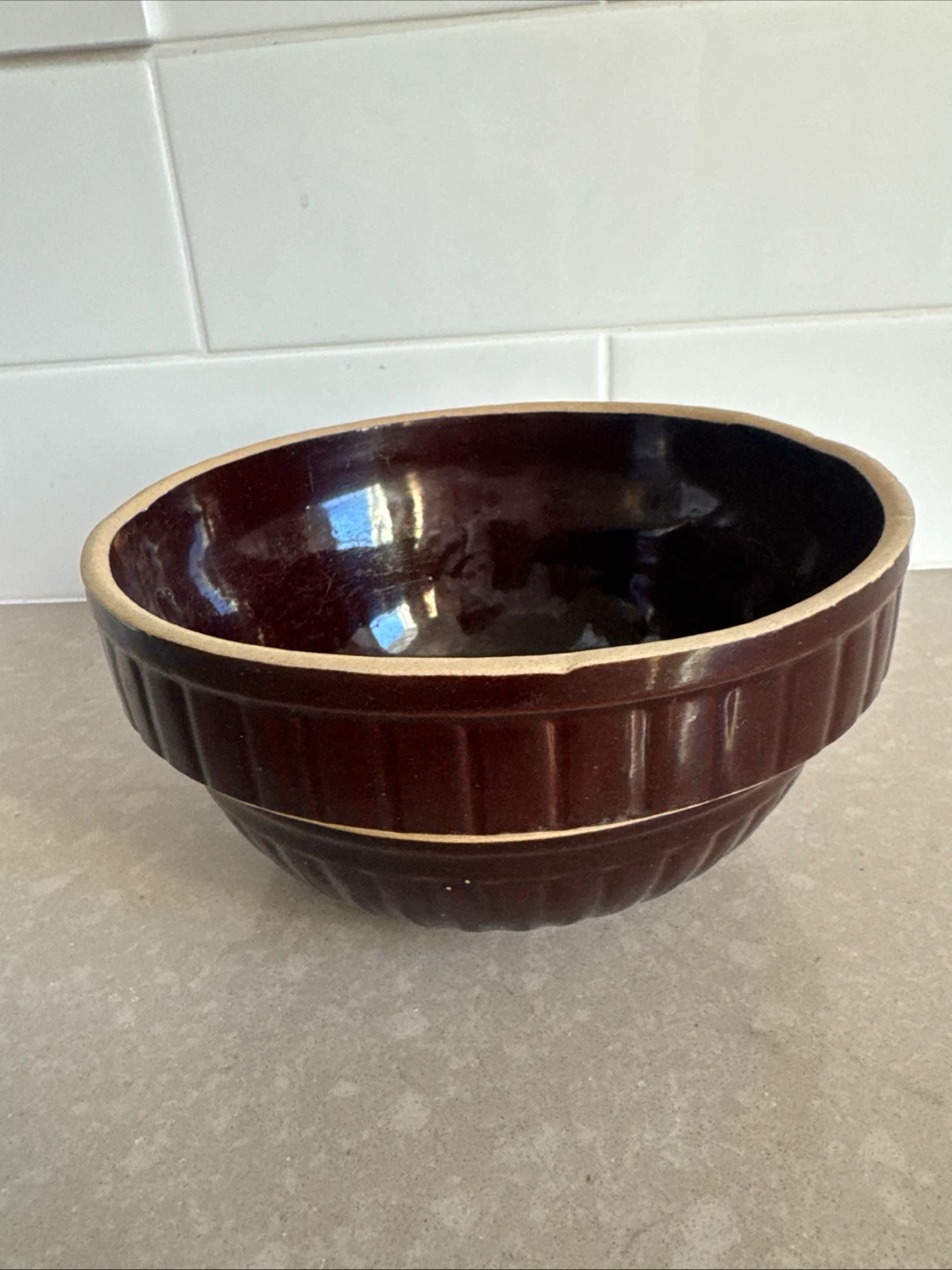 Hull Pottery Mixing Bowl