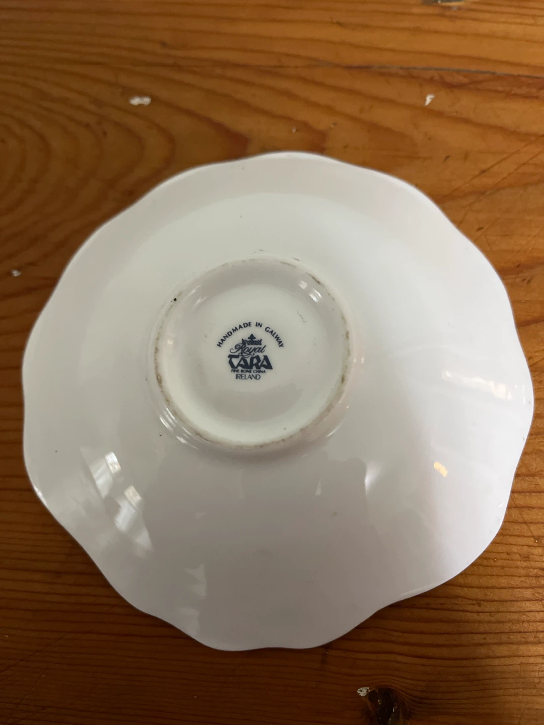 Belleek Pottery Celtic Design Trinket Dish - photo 2