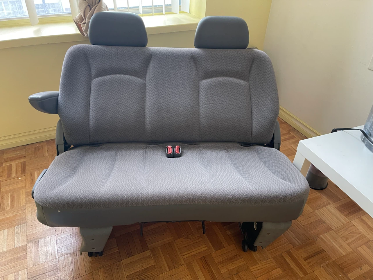 Grey Van Bench Seat