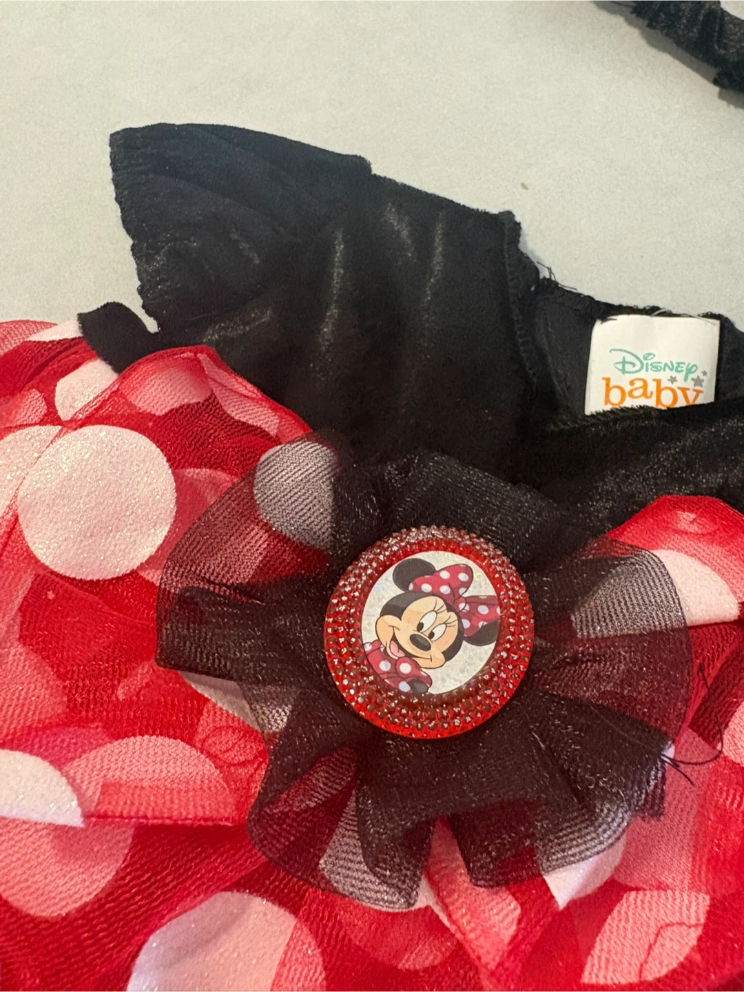 Disney Baby Minnie Mouse Dress and Headband