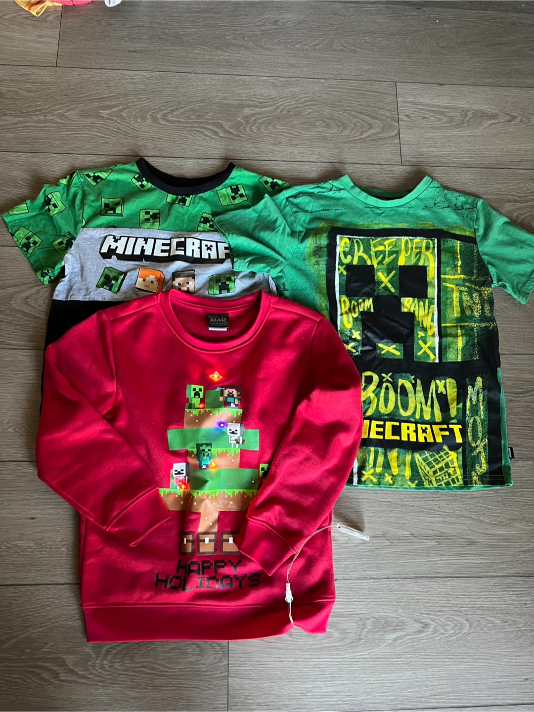 Boy’s Minecraft Tops Bundle