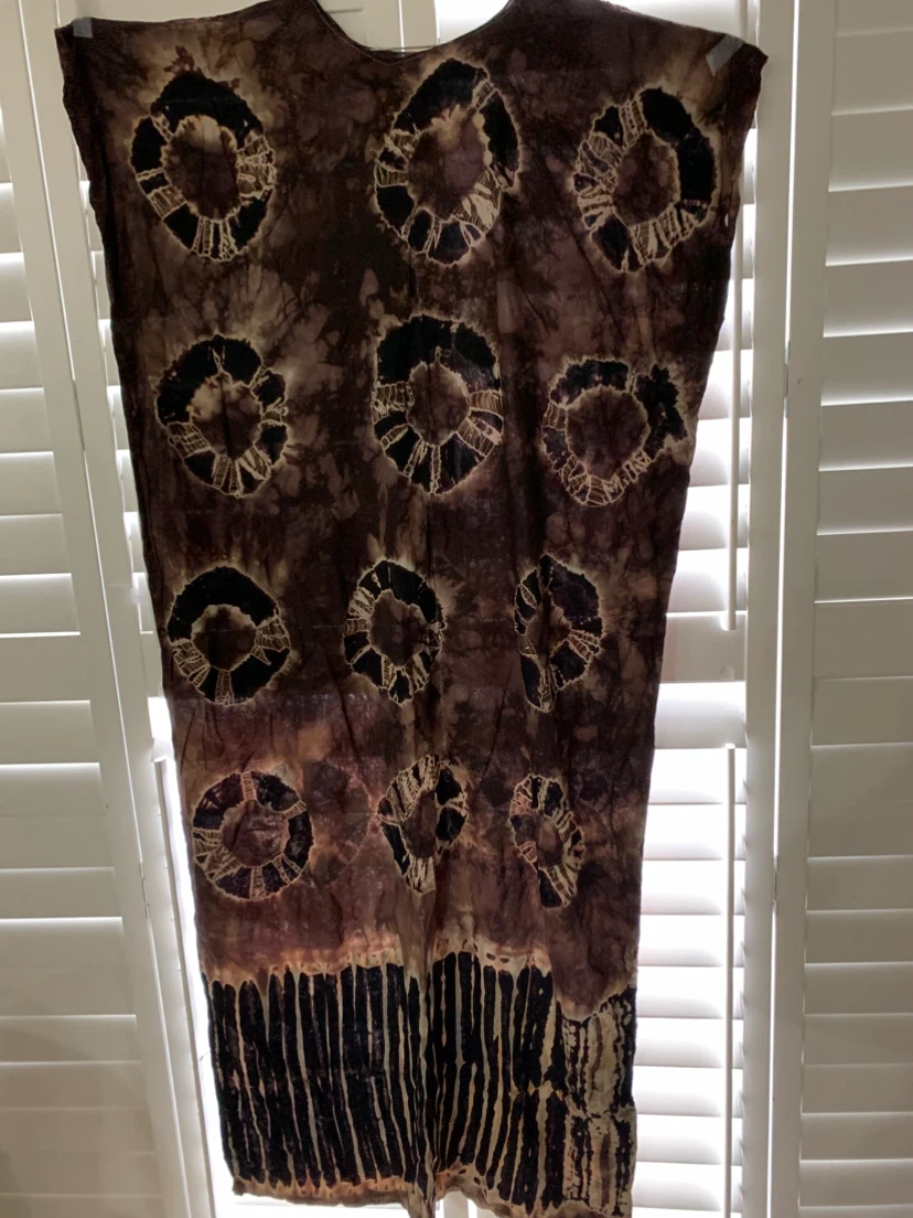 Tie-dye Kaftan Cover-up