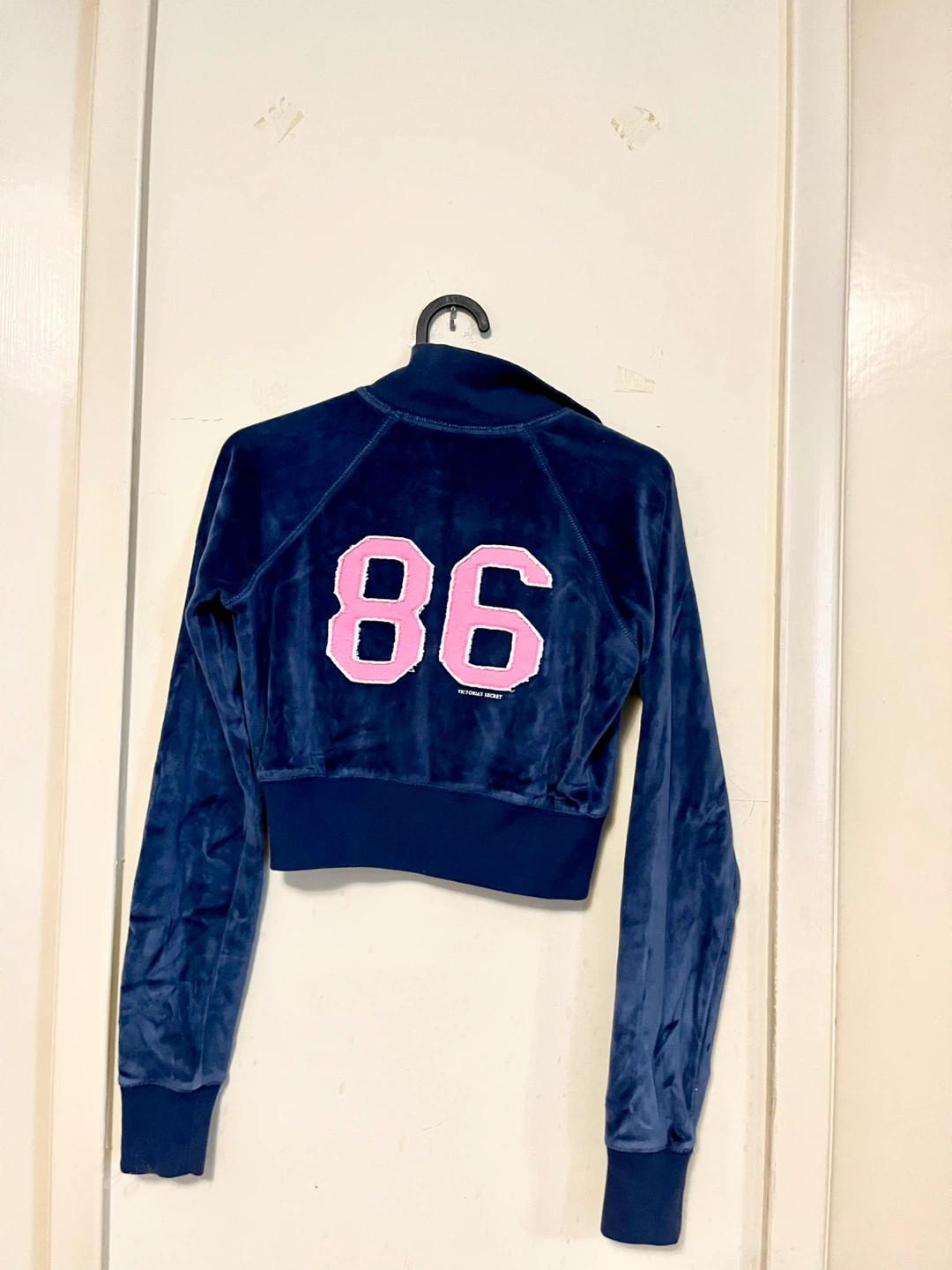 Victoria's Secret Pink Velour Track Jacket XS - photo 5