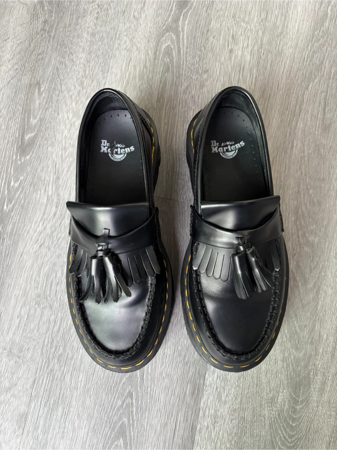 Dr. Martens Black Adrian Platform Tassel Loafers - photo 5
