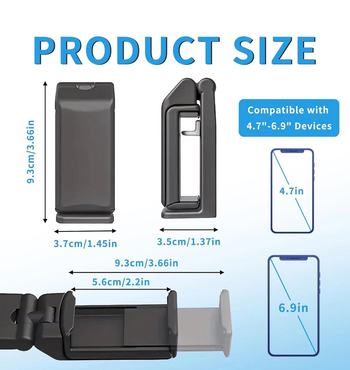 Airplane Phone Holder - 360 Degree Rotation Foldable Phone Stand - photo 2