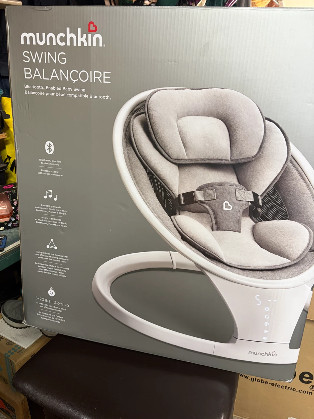 Munchkin Bluetooth Baby Swing