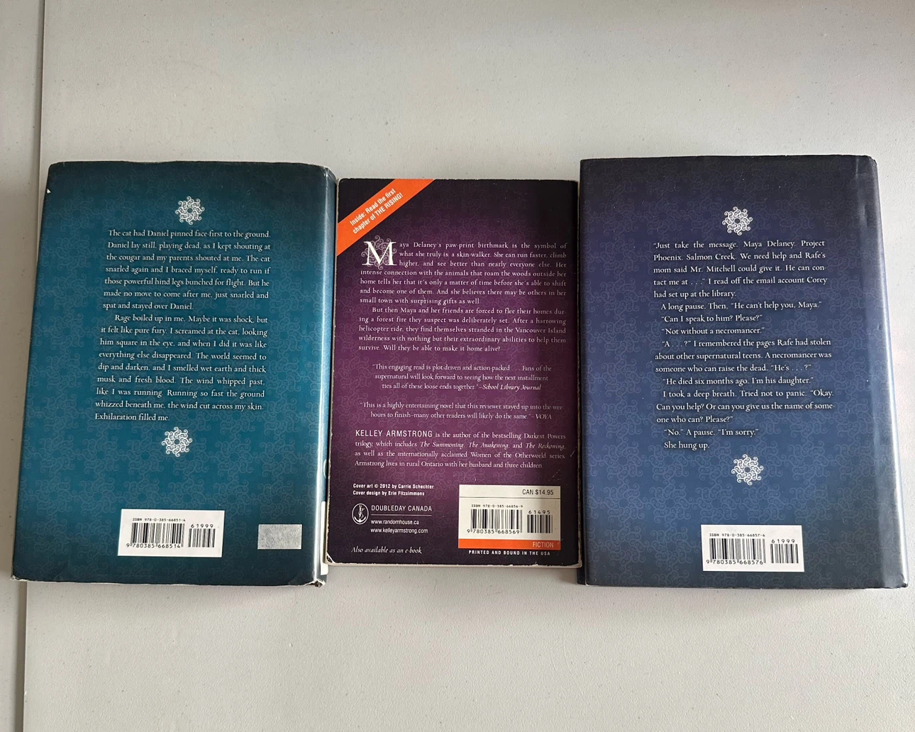 Kelley Armstrong Darkness Rising Trilogy Books - photo 2