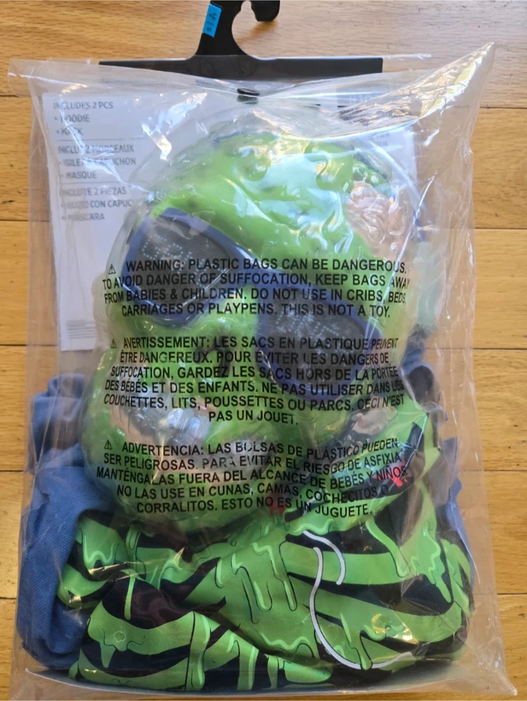 Zombie Gamer Costume Child Large 12-14 - photo 2