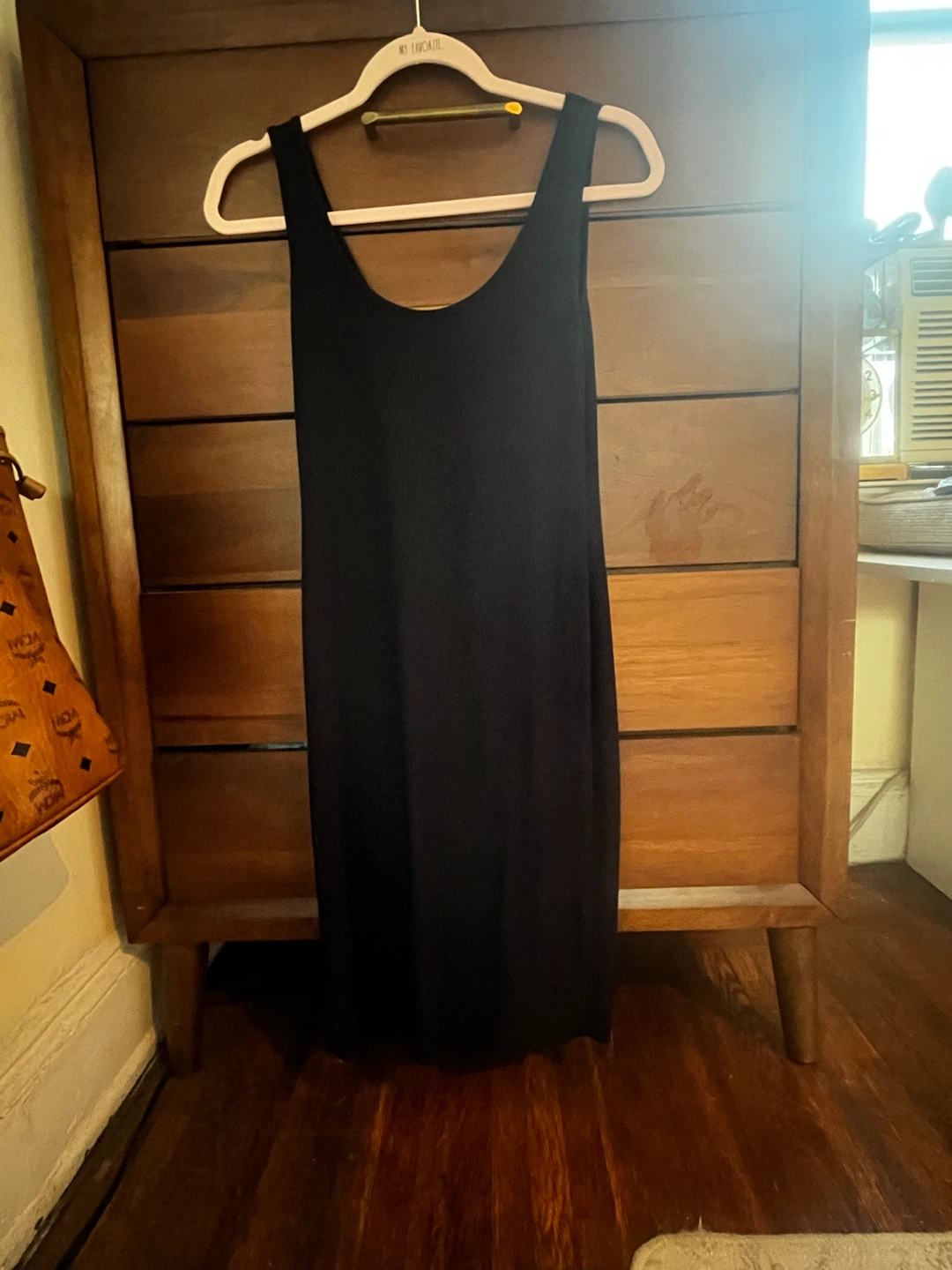 H&M Black Ribbed Tank Dress - photo 3