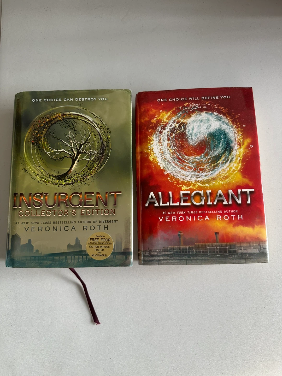 Insurgent and Allegiant Hardcover Books by Veronica Roth