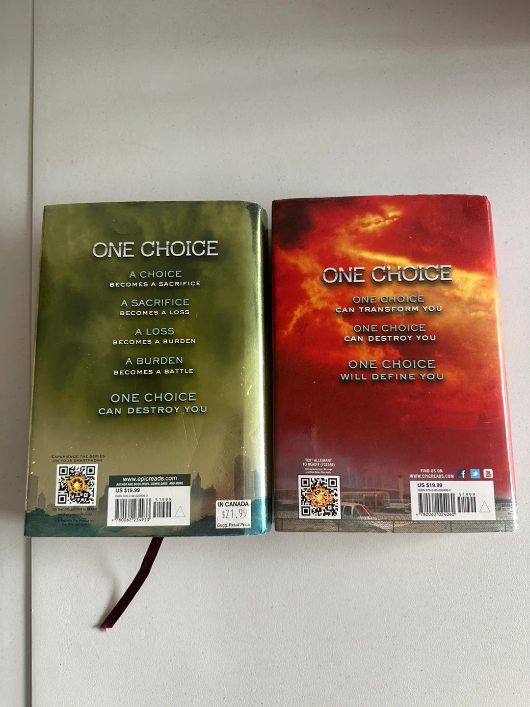 Insurgent and Allegiant Hardcover Books by Veronica Roth - photo 2