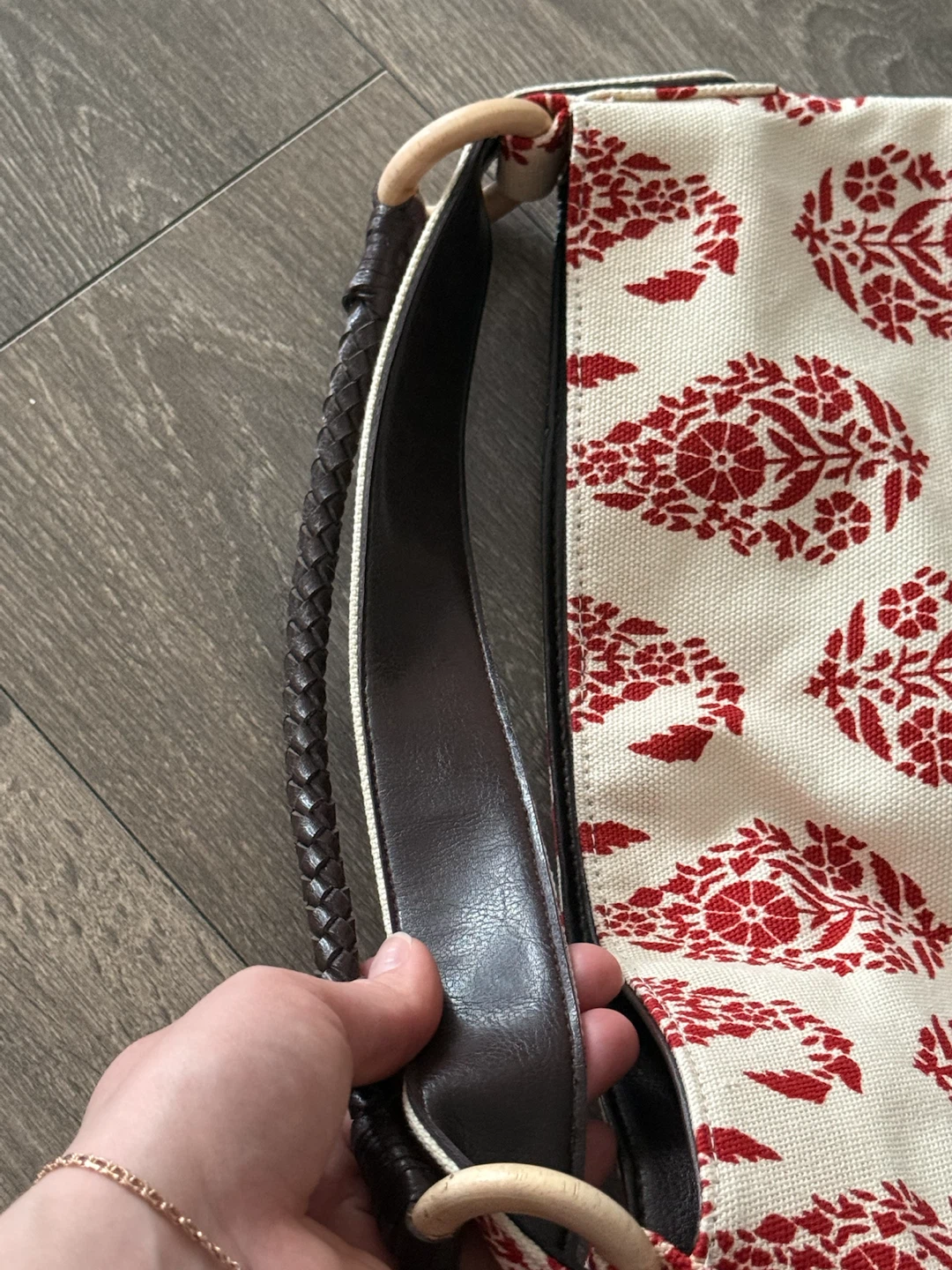 Stephanie Johnson Canvas Shoulder Bag - photo 4