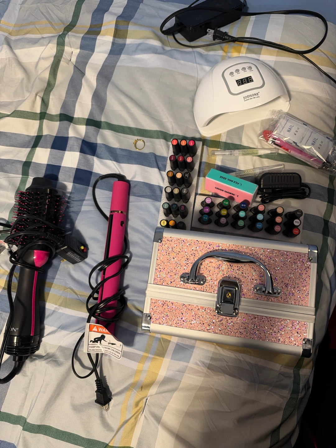 Jodsone Nail Lamp and Salon Styling Set
